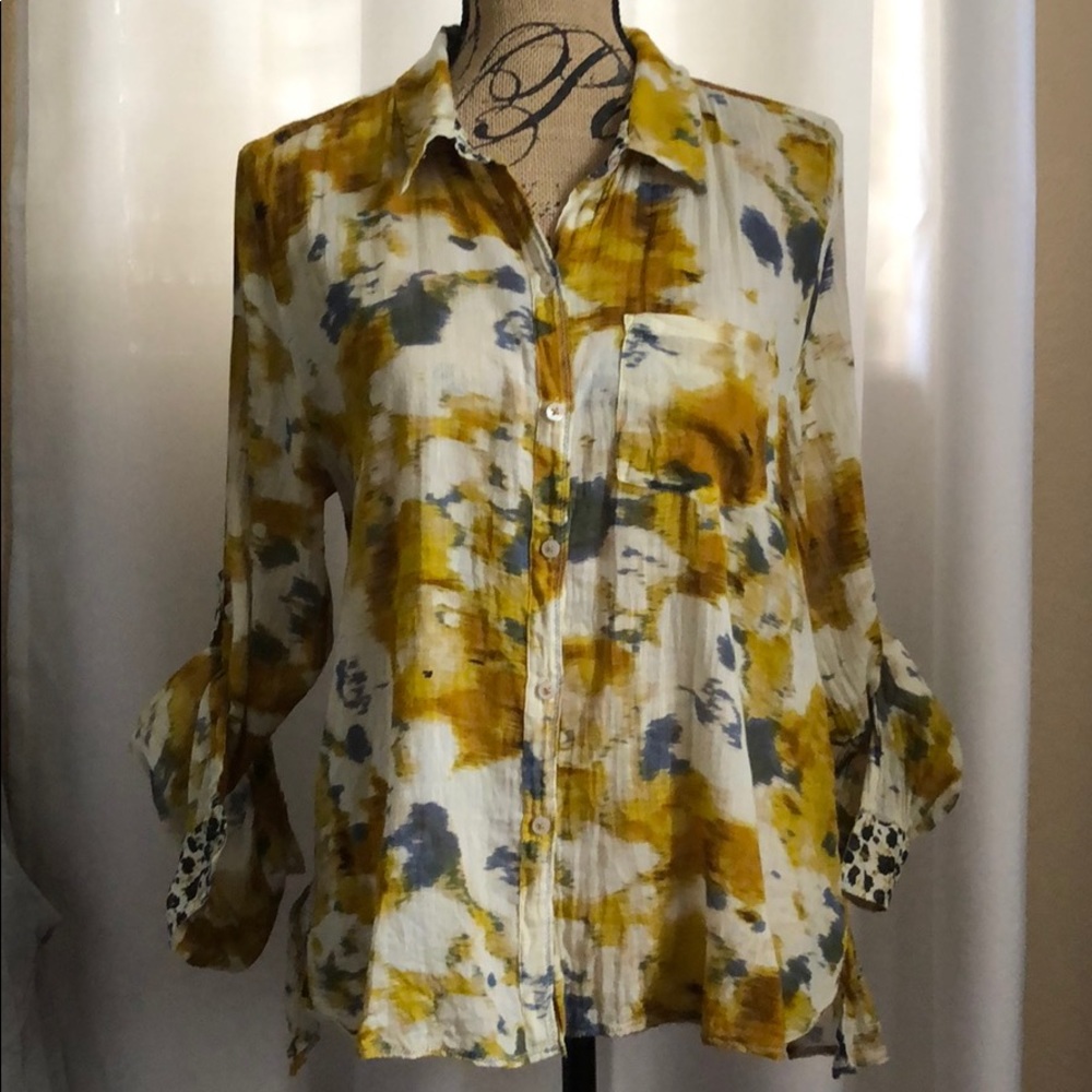 Holding Horses Blouse by Anthropologie